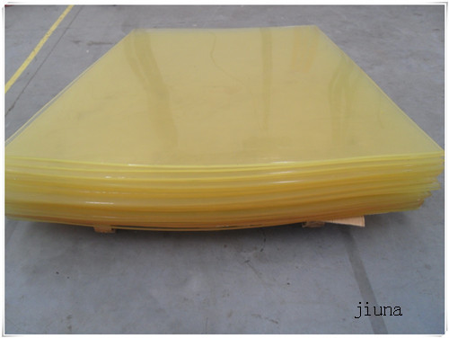 Blue 100% Polyether Polyurethane Pu Rubber Sheet 500mm ~1000mm Width
