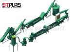 Industrial Plastic Washing Recycling Machine , Waste PET Bottle Washing Line