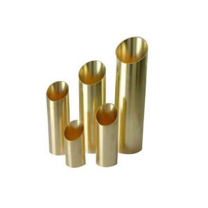China H65 Micro Copper Brass Metals Tubing 1mm 2mm 3mm For Industry wholesale
