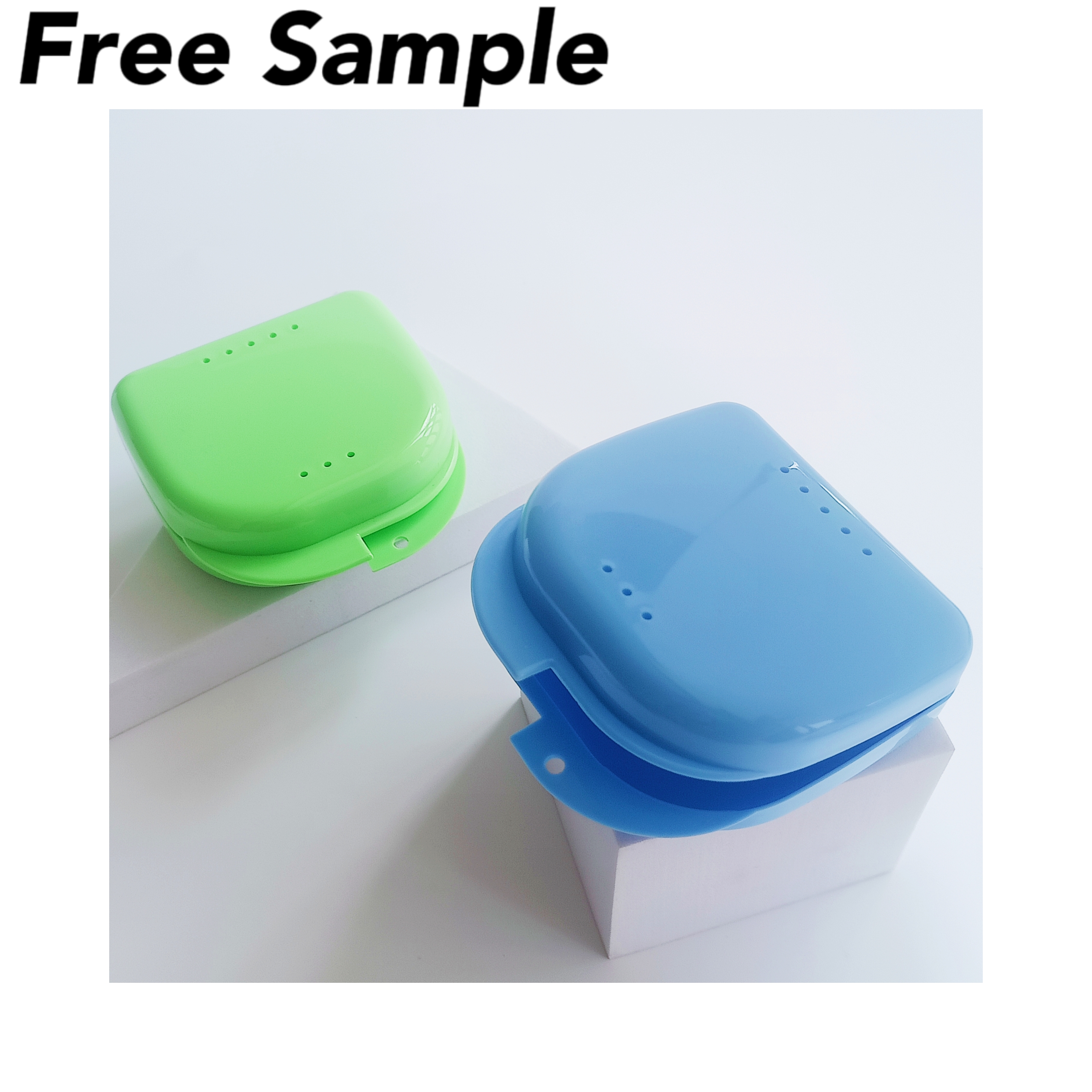Custom Order Accepted Recyclable Portable Plastic Braces Box for Freely Providing