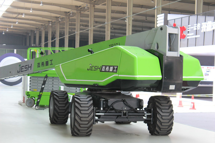 Telescopic Boom Manlift Horizontal Outreach 21.1m On Ariel Working Platform