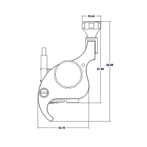 Grey Color Portable Tattoo Machine Rotary Pen For Professional Artists OEM