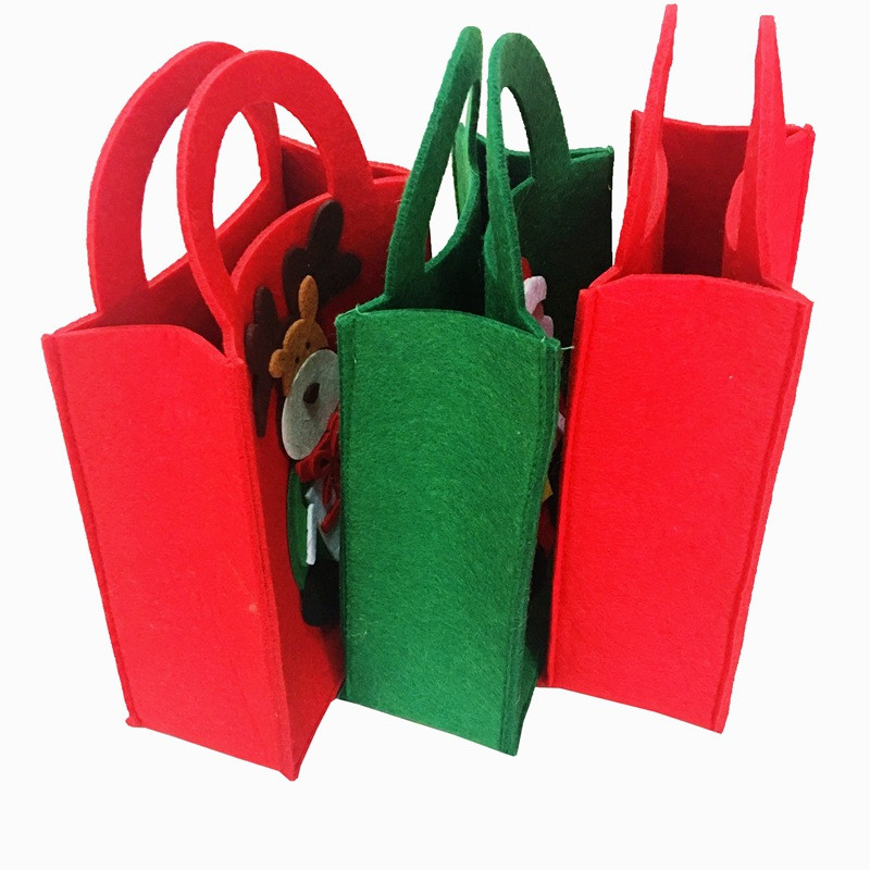 18 X 20cm Christmas Gift Bag Wedding Candy Bag Decorations For Home