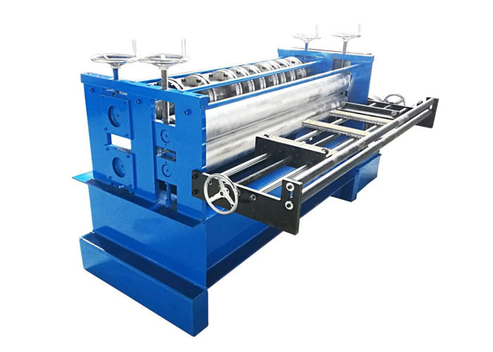 Blue Color Steel Shearing Machine , 9 Blades Sheet Shearing Machine Weight 1000KG