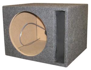 China SINGLE 12 INCH PORTED MDF EMPTY BOX wholesale