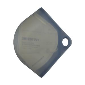 China 63G Mini Food Grade Mask Storage Silicone Reusable Bag wholesale