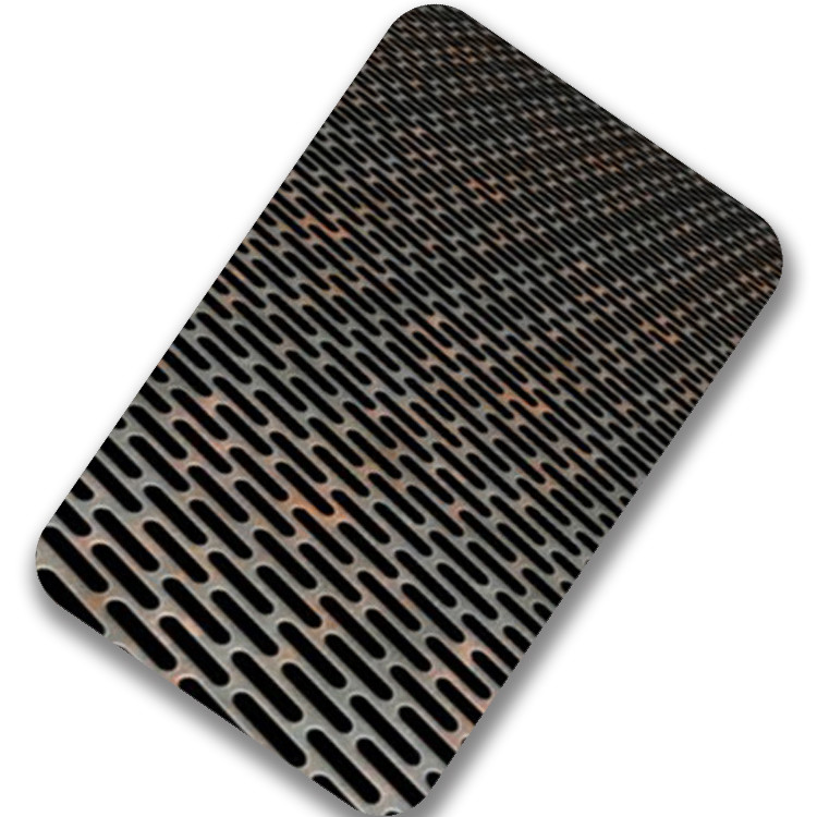 JIS Stainless Steel Punch Plate 1.2mm 0.5 Mm Stainless Steel Sheet With Round Holes