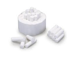 China Pure White Medical Dental Cotton Roll Highly Absorbent Disposable wholesale