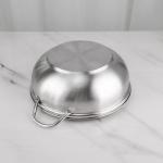Restaurants Stackable Steamer Pot 28cm Stainless Steel 410