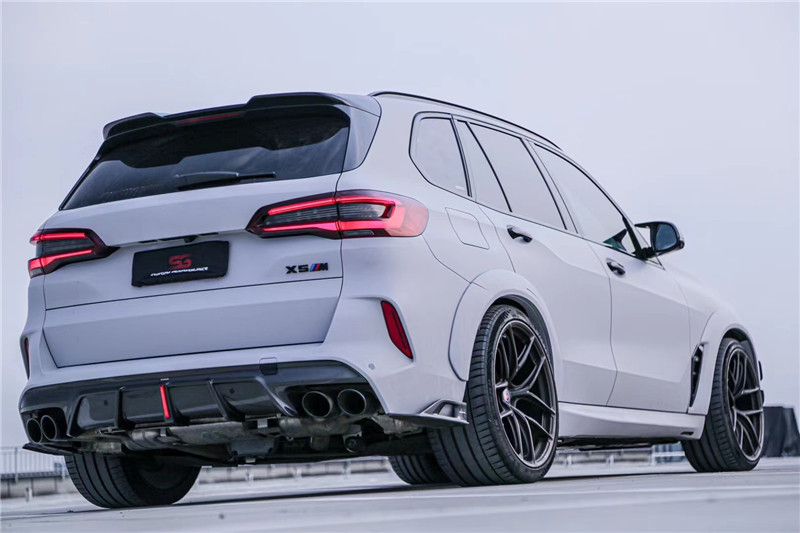 Auto Parts Carbon Fiber Body Kit for BMW X5M X5M Carbon Fiber Hood X5M Front Shovel Diffuser Spoiler X5M Wide Body Kit