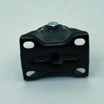 1.5 Inch Rigid Plate Caster Wheels Polyurethane 50kg Load