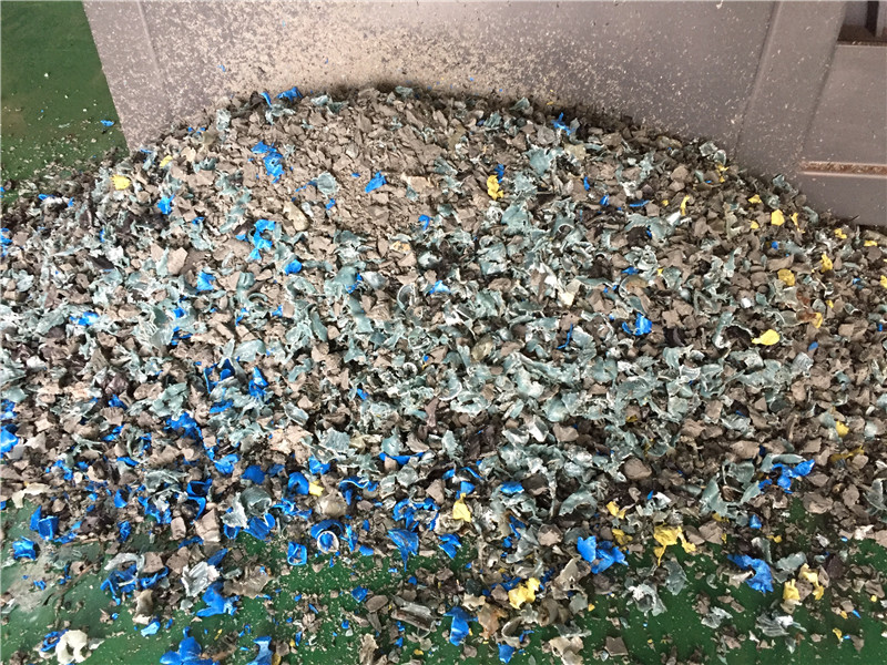 300-2000kg/H Plastic Shredder Machine For Recycling Single Shaft Industrial