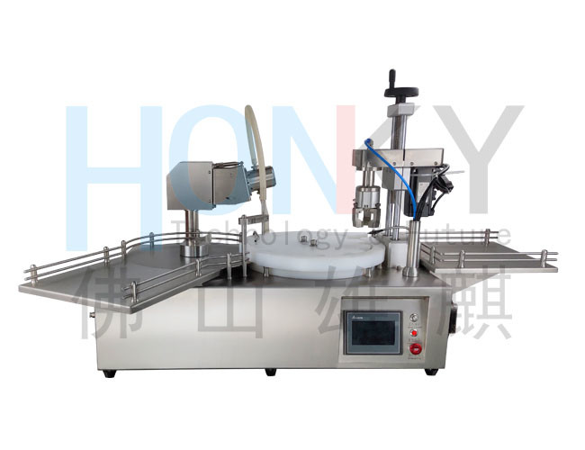 Desktop Essential Oil Dropper Bottle Filling Capping Machine For Cosmetic