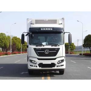 China 4x2 Cold Room Van 11000kg-20000kg Refrigerated Box Truck wholesale