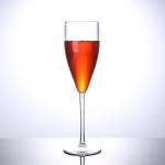 Reusable Plastic Champagne Glasses Party Red Polycarbonate Champagne Flutes