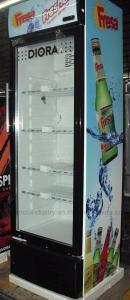China 220L Upright Beverage Cooler Refrigerator With Low Energy Consumption wholesale