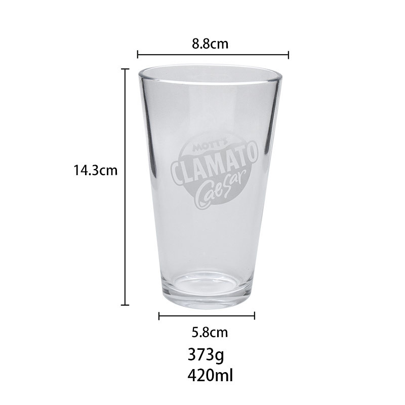 Cadmium Free Beer Glass Cup