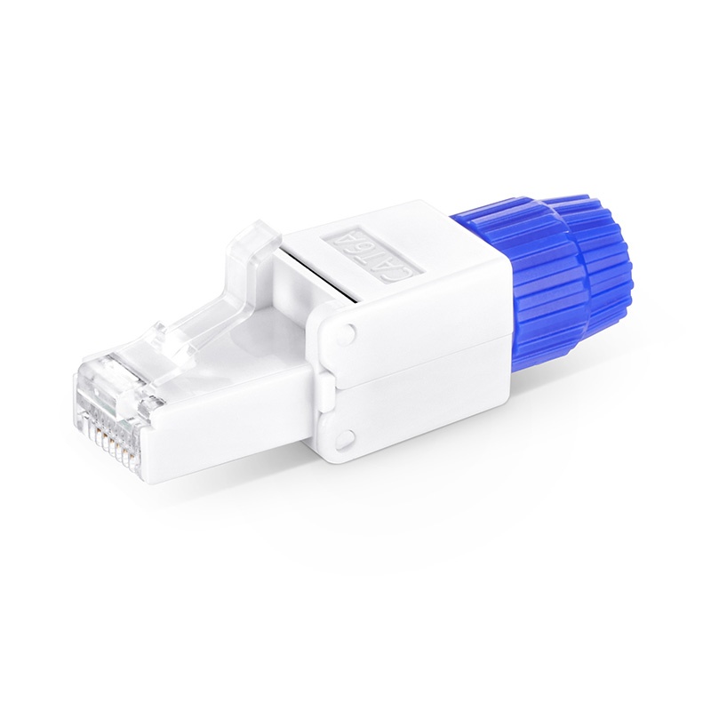 Networking Cat6A UTP Keystone Adapter for Easy Internet Plug Network RJ45 Connectors