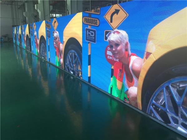 High Resolution full color LED display , SMD 2121 trade show stage display