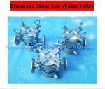 Stainless steel coarse water filter/stainless steel seawater filter