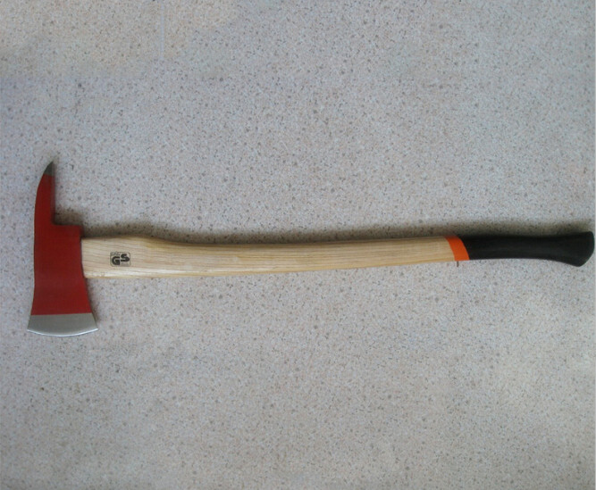 A623 forged steel Fire Axe with Painted surface,900mm length handle and good prices