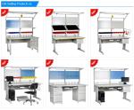 Electronic Workstation GPS Repair Double Drawer ESD Workbench