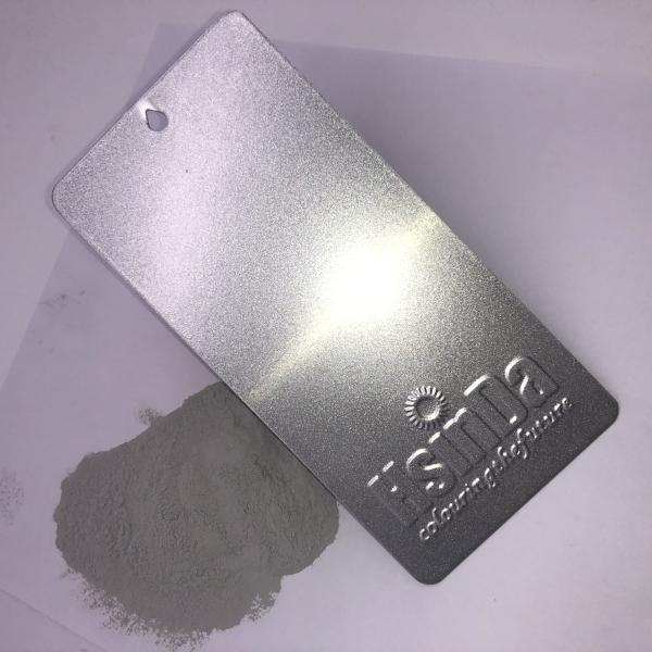 RAL 9006 Metallic Powder Coat Bright Silver Thermosetting Epoxy Polyester Powder