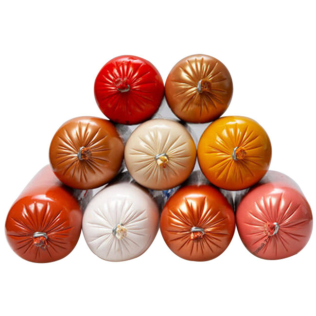 Sthick Type Sausage Casings No Easily Broken Custom Flexography Printing Plastic Casings