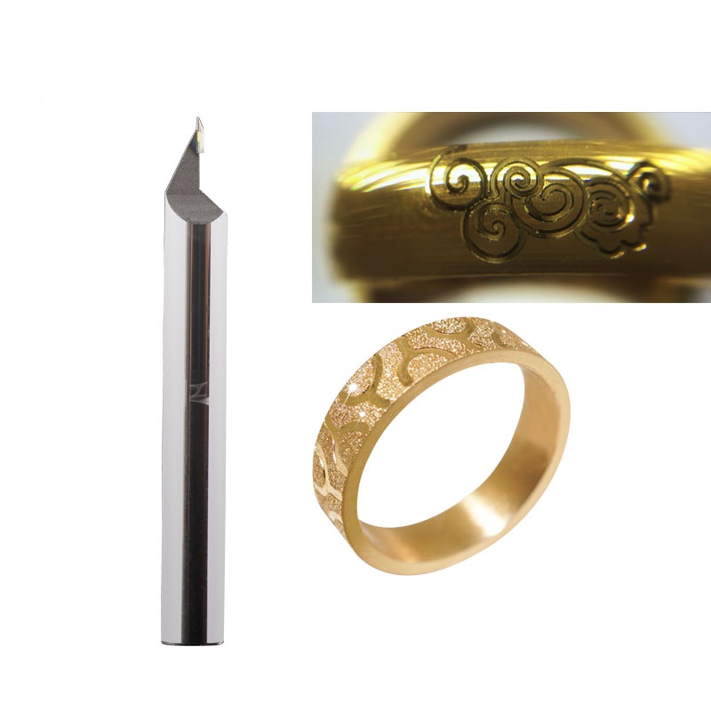 Jewelry Making 50mm Length MCD CNC Diamond Tools