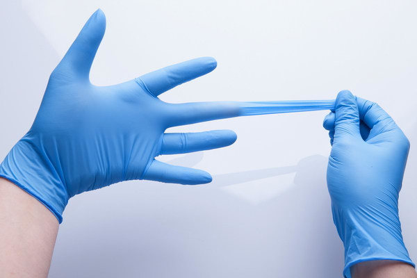Lightweight Disposable Nitrile Gloves Powder Free For Food Processing Industry