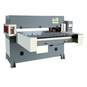 China Double Side Hydraulic Die Cutting Machine Easy Installation Belt Strap Cutting Machine wholesale