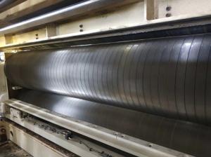 China F Flute Width 346mm 50CrMo Alloy Steel Corrugated Roller wholesale