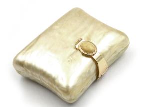 China Customized Acrylic Clutch Bag , Lady Beige Clutch Bag Handbag For Evening wholesale