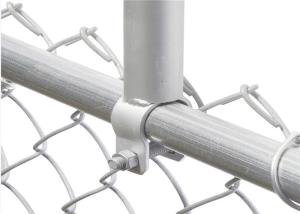 China Metal 3mm 6 Ft Cyclone Fence Hot Dipped Galvanized Wire wholesale
