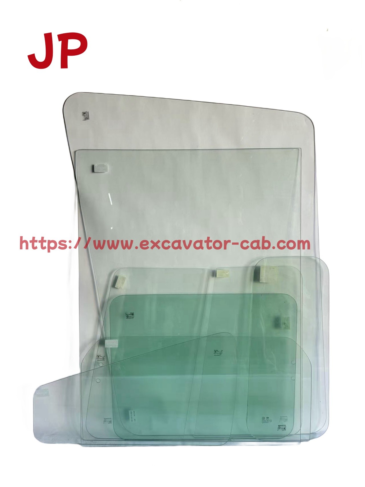 Excavator Cab Full Glass For Caterpillar E320B