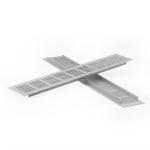Punching Rectangular Ventilation Net Aluminum Alloy Plate