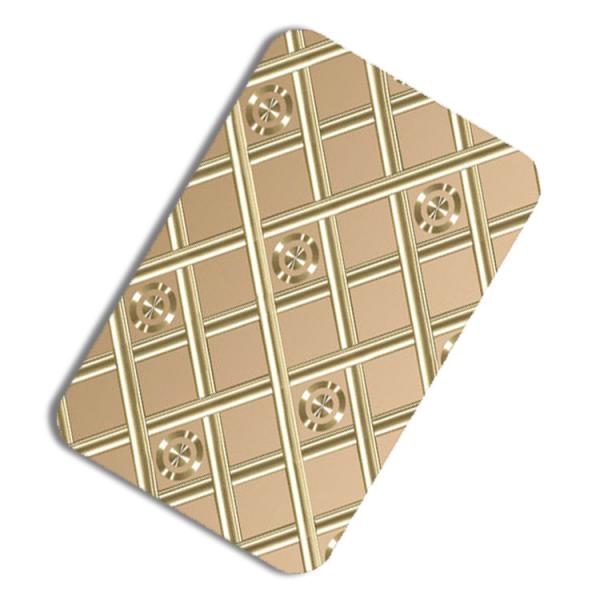 INOX 1219mm Decorative Stainless Steel Sheet Hairline Plate 304 0.8mm Thick 3D