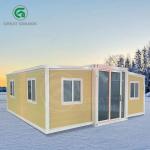 20ft Expandable House Manufacturer Earthquake Resistant Wind Resistant Sound