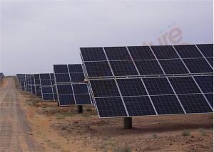China 60Hz Solar Auto 1P Ground Mount Solar Tracking System Galvanized wholesale