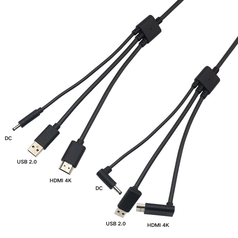 3 in 1 VR Cable angle connectors psx4 vr eye game extension sync for HTC VIVE