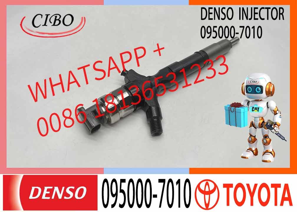 Diesel Common Rail Injector 095000-6710 095000-7010 23670-30120 23670-39165 23670-39166 23670-39225 23670-39265