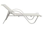 Metal Garden Furniture UV Resistance Outdoor Sunbed