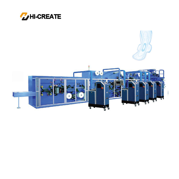 Double Layers Sanitary Napkin Tissue Paper Making Machine Fully Automatic