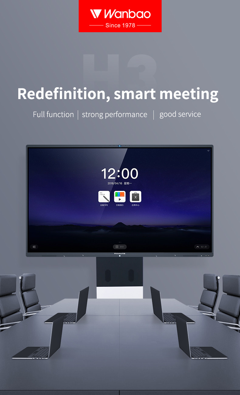 55, 65, 70, 75, 85 Inch Large LED Multi Touchscreen All In One Pc Monitor Smart Board With Free Pen