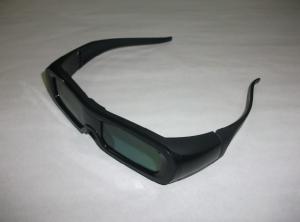 China Bluetooth LCD Universal Active Shutter 3D TV Glasses For Panasonic Black Color wholesale