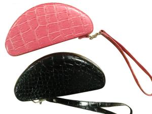 China clamshell latest large eye glasses case for women wholesale
