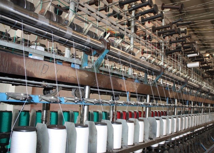 Monofilament Yarn Doubling And Twisting Machine Mop Yarn Brush 18.5KW