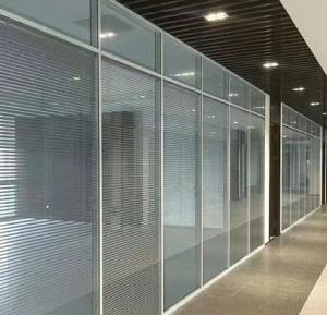 China Home Office Indoor Glass Partition Panels , Interior Glass Partitions Residential wholesale