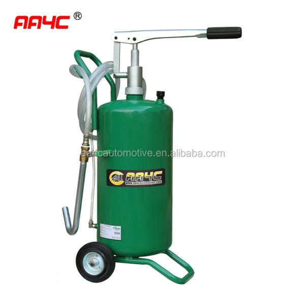 24L Manual Oil Pumps Tank Industrial Lubrication Equipments