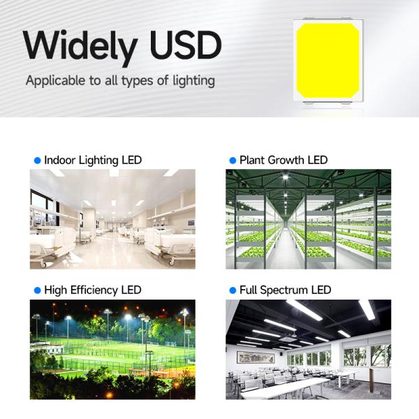 2835 LED Chip 198LM/W 3V 150mA Natural White 120° Viewing Angle